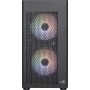 Корпус AeroCool Hexform-G-BK-v2 (ACCX-PV38002.11) Black + БЖ VX Plus 500 500W