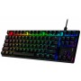 Клавіатура HyperX Alloy Origins Core PBT Aqua RGB Black (639N9AA)