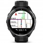 Смарт-годинник Garmin Forerunner 965 Carbon Gray DLC Titanium Bezel with Black Case and Black/Powder Gray Silicone Band (010-028