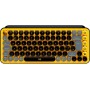 Клавiатура бездротова Logitech Pop Wireless Blast Yellow (920-010735)