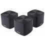 Wi-Fi Mesh система Asus ZenWiFi XD4 Plus 3pk Black (90IG07M0-MO3C50)