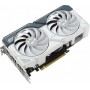 Відеокарта GF RTX 4060 Ti 8GB GDDR6 Dual OC White Asus (DUAL-RTX4060TI-O8G-WHITE)