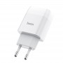 Зарядний пристрій Hoco C72A Glorious (1USB, 2.1А) White (6931474712998) + кабель Lightning