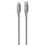 Кабель Ttec AlumiCable USB Type-C - Lightning (M/M), 1.5 м, Space Gray (2DK41UG)