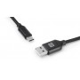 Кабель REAL-EL Premium Fabric USB - USB Type-C (M/M), 2 м, Black (EL123500047)