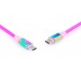 Кабель REAL-EL Premium USB Type-C - USB Type-C (M/M), 1 м, Rainbow (EL123500053)