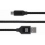 Кабель REAL-EL Premium Fabric USB - micro USB (M/M), 2 м, Black (EL123500048)