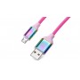 Кабель REAL-EL Premium USB - micro USB (M/M), 1 м, Rainbow (EL123500052)