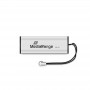 Флеш-накопитель USB3.0 128GB MediaRange Black/Silver (MR918)