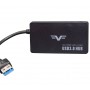 Концентратор USB 3.0 Frime 4хUSB3.0 Black (FH-30510)