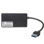 Концентратор USB 3.0 Frime 4хUSB3.0 Black (FH-30510)