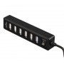 Концентратор USB 2.0 Frime 7хUSB2.0 Black (FH-20040)