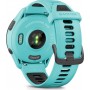 Смарт-годинник Garmin Forerunner 265 Black Bezel with Aqua Case and Aqua/Black Silicone Band (010-02810-52)