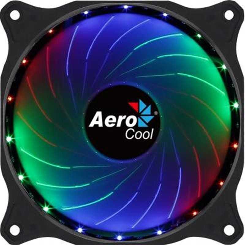 Купить ᐈ Кривой Рог ᐈ Низкая цена ᐈ Вентилятор AeroCool Cosmo 12 FRGB (ACF3-NA10117.11), 120х120х25 мм, Molex