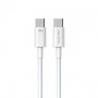 Кабель WK WDC-182 USB Type-C - USB Type-C (M/M), 1 м, 100 W, White (6941027632017)