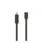 Кабель Remax RC-070th Gplex Lightning - micro USB + USB Type-C (F/M), 1 м, Dark Grey (6954851267225)