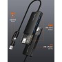 Концентратор Cabletime USB Type C - 4 Port USB 3.0, 0.15 m (CB03B)