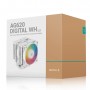 Купить ᐈ Кривой Рог ᐈ Низкая цена ᐈ Кулер процессорный DeepCool AG620 Digital WH ARGB (R-AG620-WHADMN-G-2), Intel: 1700/1200/115