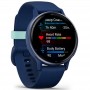 Смарт-годинник Garmin Vivoactive 5 Metallic Navy Aluminum Bezel with Navy Case and Silicone Band (010-02862-52)