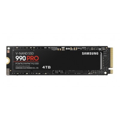 Купить ᐈ Кривой Рог ᐈ Низкая цена ᐈ Накопитель SSD 4ТB Samsung 990 PRO M.2 2280 PCIe 4.0 x4 NVMe V-NAND MLC (MZ-V9P4T0BW)