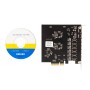 Плата розширення Frime PCI-E to USB3.2 Gen2 TYPE-A+C (6+2 порти) ASM3142+VL822 (ECF-PCIEtoUSB013)