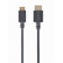 Купить ᐈ Кривой Рог ᐈ Низкая цена ᐈ Кабель Cablexpert HDMI - mini-HDMI V 1.4 (M/M), 3 м, черный (CC-HDMI4C-10) пакет