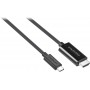 Кабель Insignia USB Type-C - HDMI (M/M), 1.8 м, Black (NS-PCKCH6-C)