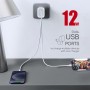 Мережевий зарядний пристрій Intaleo TCG242 (2USB, 2.4A) White (1283126578281)