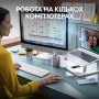 Комплект (клавіатура, миша) бездротовий Logitech Signature Slim Combo MK950 OffWhite (920-012491)