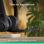 Bluetooth-гарнітура Logitech Zone 300 Wireless Black (981-001407)