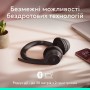 Bluetooth-гарнітура Logitech Zone 300 Wireless Black (981-001407)