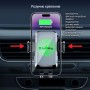 Бездротовий зарядний пристрій СolorWay AutoSense Car Wireless Charger 2 (Dashboard+Air Vent) 15W (CW-CHAW040Q-BK)