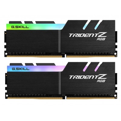 Купить ᐈ Кривой Рог ᐈ Низкая цена ᐈ Модуль памяти DDR4 2x16GB/3600 G.Skill Trident Z RGB (F4-3600C18D-32GTZR)