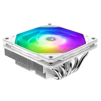 Кулер процессорный ID-Cooling IS-55 ARGB White, Intel: 1700/1200/1151/1150/1155/1156, AMD: AM5/AM4, 120х120х55 мм, 4-pin PWM Куп