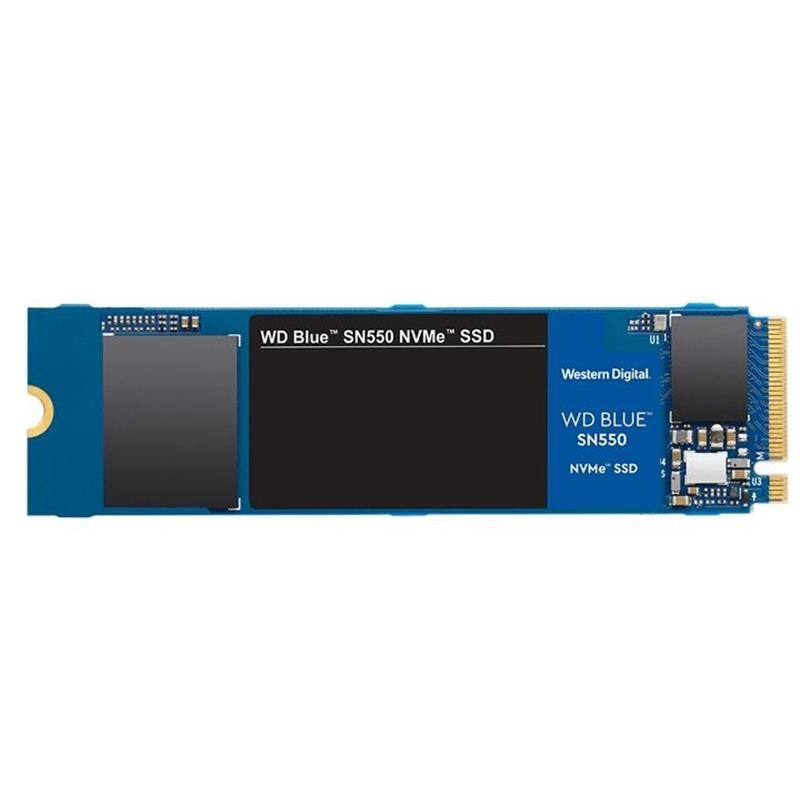 Купить ᐈ Кривой Рог ᐈ Низкая цена ᐈ Накопитель SSD 1ТB WD Blue SN550 M.2 2280 PCIe 3.0 x4 3D TLC (WDS100T2B0C)