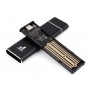 Внешний карман 1StCharger для M2 NVMe PCIe SSD Type C 10Gbps Black (M2E.01.NVME.Black)