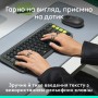 Клавиатура беспроводная Logitech Pop Icon Keys Graphite (920-013157)