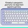 Клавиатура беспроводная Logitech Pop Icon Keys Lilac (920-013074)