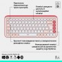 Клавиатура беспроводная Logitech Pop Icon Keys Rose (920-013073)