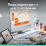 Комплект (клавиатура, мышь) беспроводной Logitech Pop Icon Combo Graphite (920-013156)