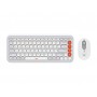 Комплект (клавиатура, мышь) беспроводной Logitech Pop Icon Combo Off White (920-013141)