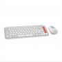 Комплект (клавиатура, мышь) беспроводной Logitech Pop Icon Combo Off White (920-013141)