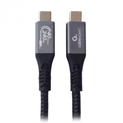 Купити Кабель Cablexpert USB Type-C - USB Type-C (M/М), 240 W, 1.5 м, черный (CCBP-USB4-CMCM240-1.5M)ᐈ Кривий Ріг ᐈ Замовити по 