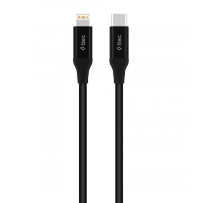 Купити Кабель Ttec USB Type-C - Lightning (M/M), 1.5 м, Black (2DK40S)ᐈ Кривий Ріг ᐈ Замовити по низькій ціні