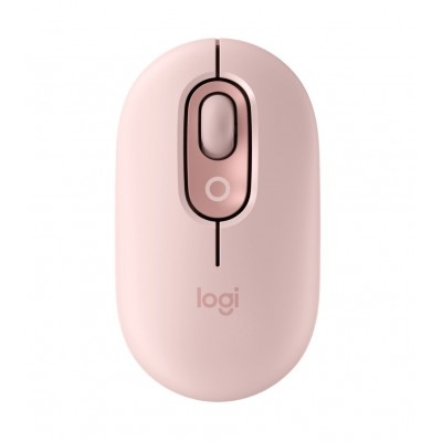 Мышь беспроводная Logitech Pop Mouse with Emoji Rose (910-007413)