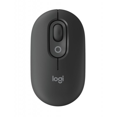 Мышь беспроводная Logitech Pop Mouse with Emoji Graphite (910-007412)