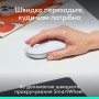 Мышь беспроводная Logitech Pop Mouse with Emoji Off-White (910-007411)