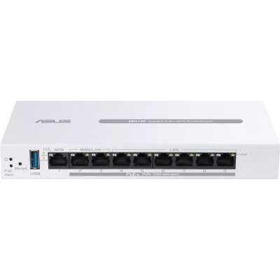 Маршрутизатор Asus ExpertWiFi EBG19P (90IG08C0-MO3B00) (1xGE WAN, 2xGE WAN/LAN PoE+, 6xGE LAN PoE+, Broadcom, 1xUSB 3.2, max PoE