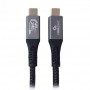 Кабель Cablexpert USB Type-C - USB Type-C (M/М), 240 W, 1.5 м, черный (CCBP-USB4-CMCM240-1.5M)