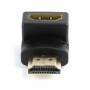 Адаптер Cablexpert (A-HDMI90-FML) HDMI-HDMI, угол 90 градусов, черный Купить Кривой Рог